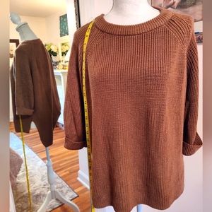 Spring weight sweater
